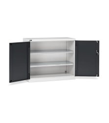 Armadio ante battenti Fami Perfom 64x27 EH 1193x555x1000 con 2 ripiani, portata 800 Kg