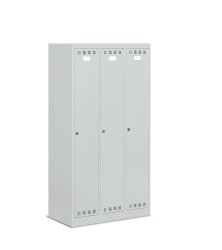 Armadio spogliatoio 3 scomparti Fami 900x500x1750 mm