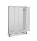 Armadio spogliatoio 4 scomparti Fami 1195x500x1950 mm con piedini
