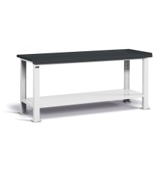 Banco da lavoro Fami Work con piano in acciaio 2007x705x855mm