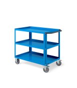 Carrello a tre ripiani Clever Large Fami ruote sintetiche antistatiche portata 300kg