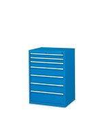 Cassettiera Flexa Fami a 7 cassetti ad estrazione totale 717x600x1000h