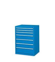 Cassettiera Flexa Fami a 7 cassetti ad estrazione totale 717x600x1000h