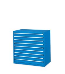 Cassettiera Flexa Fami a 9 cassetti ad estrazione totale 1023x600x1000h