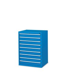 Cassettiera Flexa Fami a 9 cassetti ad estrazione totale 717x600x1000h