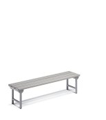 Panca per spogliatoio in metallo Fami 1495x360x385mm seduta in PVC