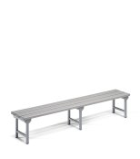 Panca per spogliatoio in metallo Fami 2000x360x385mm seduta in PVC