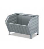 Contenitore industriale Fami 800x700x600mm con apertura a bocca di lupo (3pz)