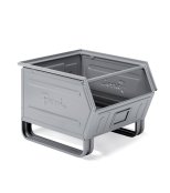 Contenitore a bocca di lupo in acciaio Fami FLS Steel 450x520x300mm slitta (4pz)