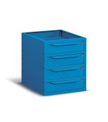 Cassettiera per banco da lavoro Fami 500x607x570mm 4 cassetti portata 100 Kg