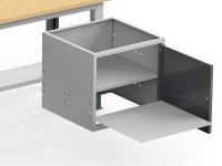 Fondo di chiusura in acciaio Fami 623x572mm per cassettiere banco da lavoro