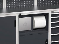 Arredo modulare Fami GARAGE038 con lavandino, armadio ad anta e vano rifiuti, 1734mm