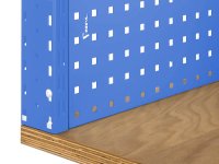 Pannello porta utensili Fami Work Look 2000x943mm blu per banco da lavoro