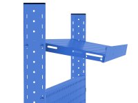 Pannello porta utensili Fami Work Look 2000x943mm blu per banco da lavoro