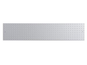 Pannello forato porta utensili Fami Work Look grigio a foro quadro 10x10, 1438x304mm