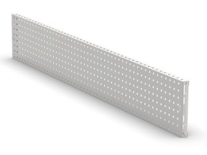 Pannello forato porta utensili Fami Work Look grigio a foro quadro 10x10, 1938x304mm