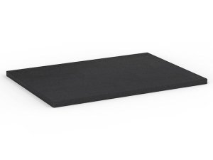 Piano superiore in acciaio gommato Fami 1020x726x23mm per cassettiere Master 54x36EH