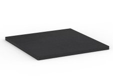 Piano superiore in acciaio gommato Fami 714x726x23mm per cassettiere Master 36x36EH