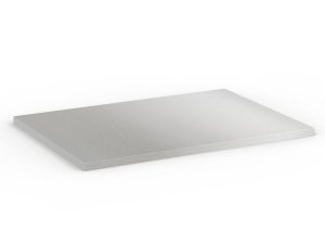 Piano superiore in acciaio inox Fami 1020x726x23mm per cassettiere Master 54x36EH