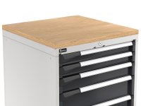 Piano superiore in legno multiplex Fami 1428x726x23mm per cassettiere Master 78x36EH