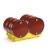 Supporto 2 fusti per sostanze acide e alcaline Fami
