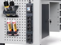 Porta silicone 2 postazioni Fami Iron Team per arredamento officina