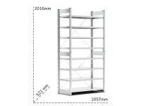 Scaffale a 8 piani Fami ST1051 1057x521x2016mm per contenitori a bocca di lupo
