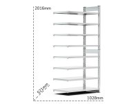 Scaffalatura aggiuntiva Fami ST1052 1028x521x2016mm, attacco a struttura ST1051
