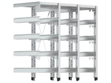 Scaffalatura aggiuntiva Fami ST1208 1138x521x1048mm, attacco a struttura ST1206 e ST1207