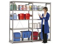 Scaffale Fami ST2001 con 10 ripiani serie System ST 2100x500x2000mm