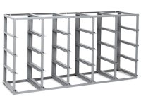 Scaffalatura monoblocco Fami Domino 1765x500x885mm con 20 contenitori Picking Box Classic