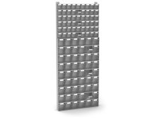 Scaffale portaminuteria Fami Visual Box 602x114x1500mm con 108 cassetti