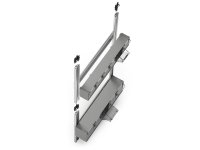 Scaffale portaminuteria Fami Visual Box 604x322x1600mm con base d'appoggio e 45 cassetti