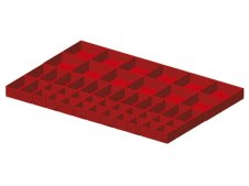 Divisori 46 elementi per cassettiere Fami Master 1020x726 mm, frontale 50mm