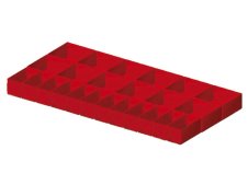 Suddivisori 24 elementi per cassetti armadi Fami Perfom 54x27EH, frontale 100/125mm