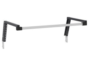 Supporto aereo con binario in alluminio Fami 1015x686x307mm grigio per banchi lavoro