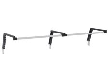 Supporto aereo con binario in alluminio Fami 2000x686x307mm grigio per banchi lavoro
