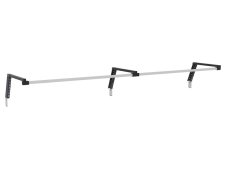 Supporto aereo con binario in alluminio Fami 2970x686x307mm grigio per banchi lavoro