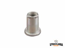Inserti filettati FAR cilindrici aperti testa cilindrica M5 FTT inox (200pz)