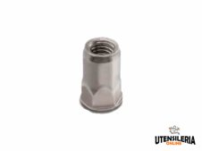 Inserti filettati FAR esagonali aperti testa ridotta M6 IE inox (200pz)