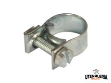 Fascetta stringitubo Mini Clamp 9mm in acciaio W1, serraggio 11-13mm (100pz)