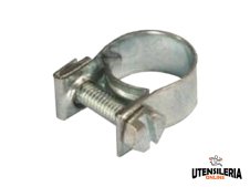 Fascetta stringitubo Mini Clamp 9mm in acciaio W1, serraggio 8-10mm (100pz)