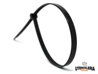 Fascette di cablaggio in plastica Nylon 9.0x1330 mm nere (100pz)