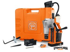Trapano magnetico KBM 50 U con fresa a corona Fein per metallo 1200 W Trapano magnetico KBM 50 U con fresa a corona Fein per metallo 1200 W