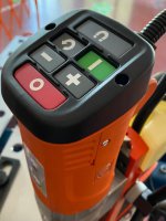 Trapano magnetico KBU 35 MQ con punta a corona Fein per metallo 1100 W