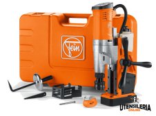 Trapano magnetico KBU 35 MQ con punta a corona Fein per metallo 1100 W