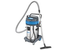 Aspiratore solidi/liquidi Fervi A040/803 con 3 motori, capacità 80 lt