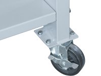 Banco mobile Fervi 0211 per recupero liquidi, 1200x640x872mm