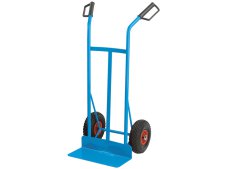 Carrello portapacchi gommato Fervi C1102 in acciaio, portata 200kg