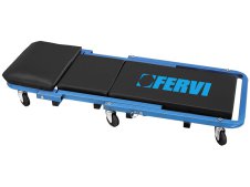 Carrello sotto auto pieghevole Fervi 0645/SS, portata 110 Kg